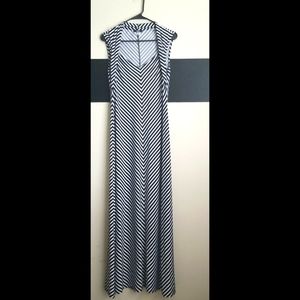 🆕️ LISTING!! CAP SLEEVE CHEVRON PRINT MIDI DRESS